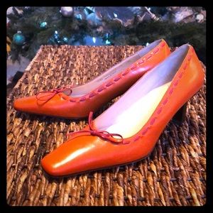 Coach kitten heels never worn